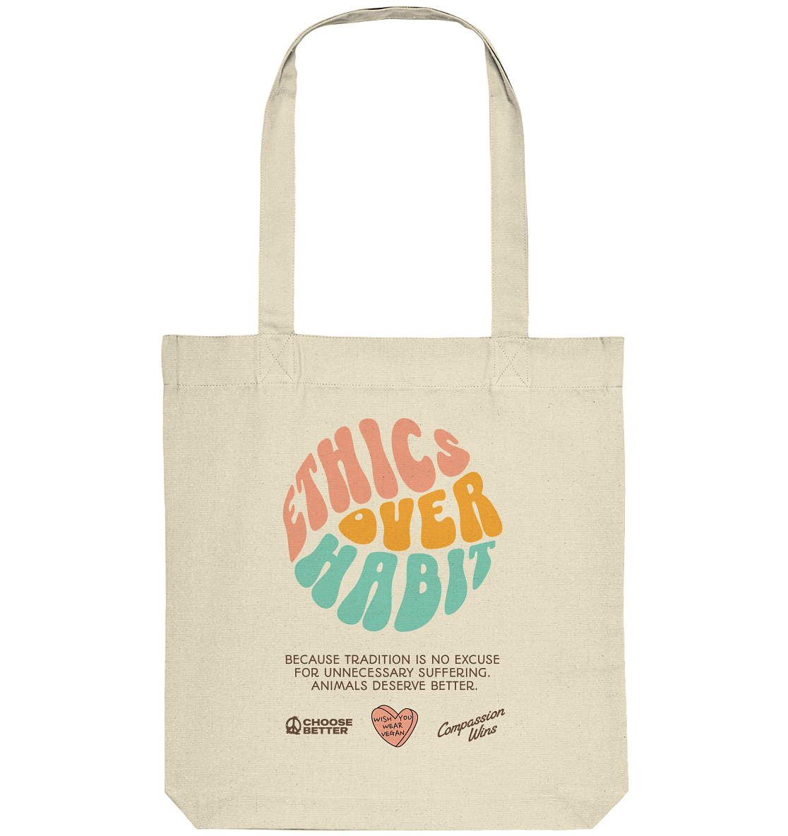 Ethics Over Habit Organic Tote-Bag