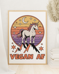 Vegan AF Poster