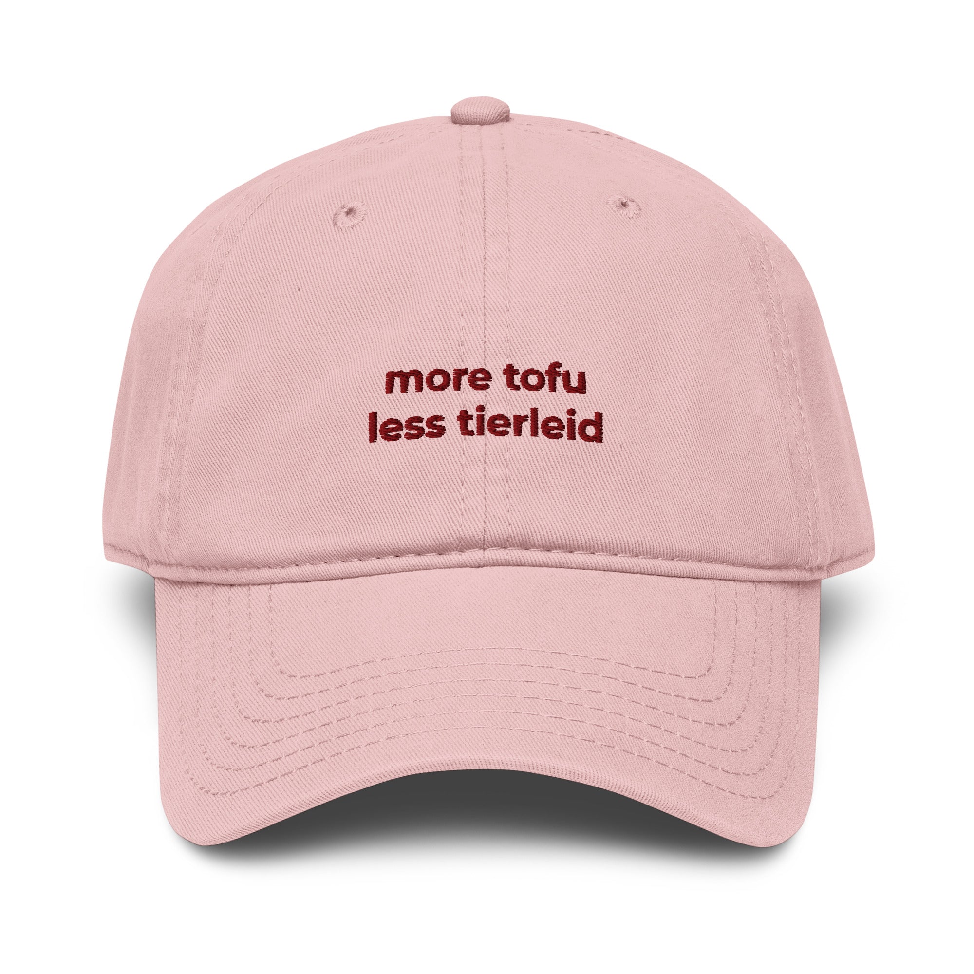 More Tofu Less Tierleid Dad Cap