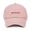 Vegan ist Liebe Dad Cap