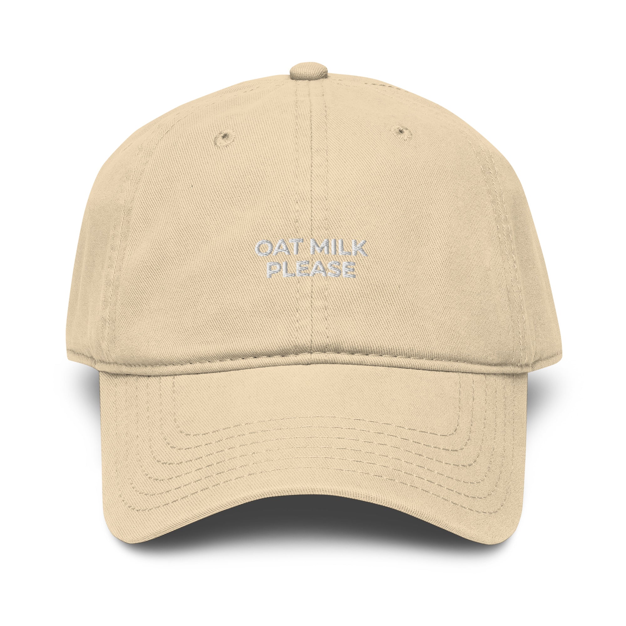 Oat Milk Please Dad Cap