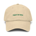 Vegan ist Liebe Dad Cap